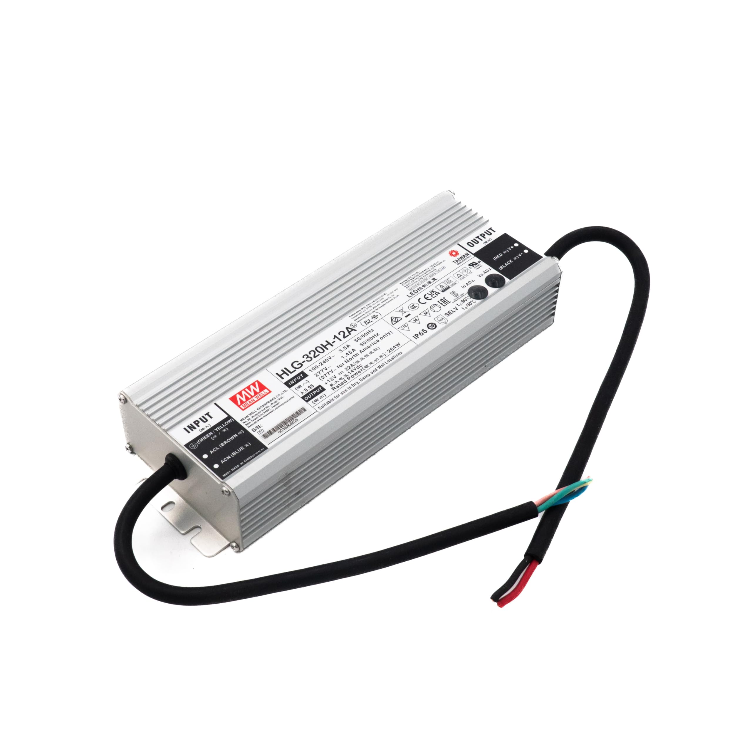 新品未使用 MEAN WELL HLG-320H-12A Amazon.com: Mean Well HLG-320H-12A Switching LED Power Supply